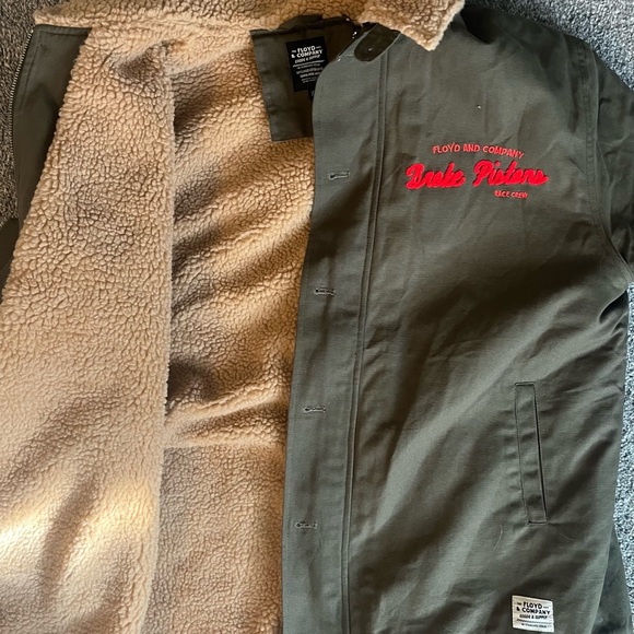 Floyd & Co Broke Pistons N1 Deck Jacket (Olive Green) XL NWOT - Picture 4 of 7